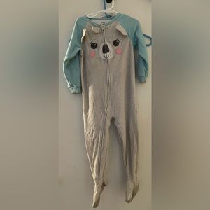 Carters footsie pajama.